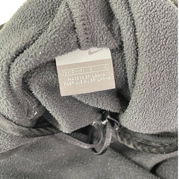 Vintage Nike Cropped Hoodie, Y2k Nike Streetwear, Reworked Nike Crop Sweater - Picture 5 of 8